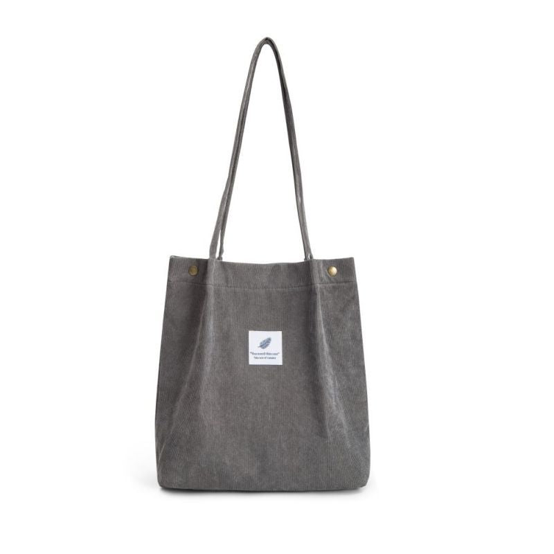 Casual Foldable Corduroy Shopping Bag -King Stone Brothers and Co™️