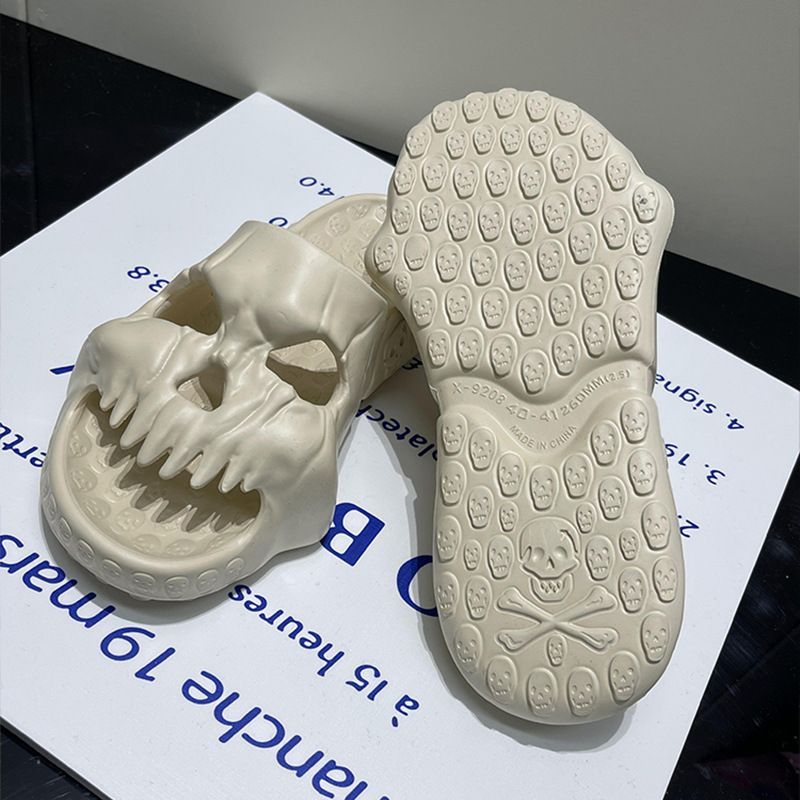 Skull Design Slippers - King Stone Brothers and Co™️