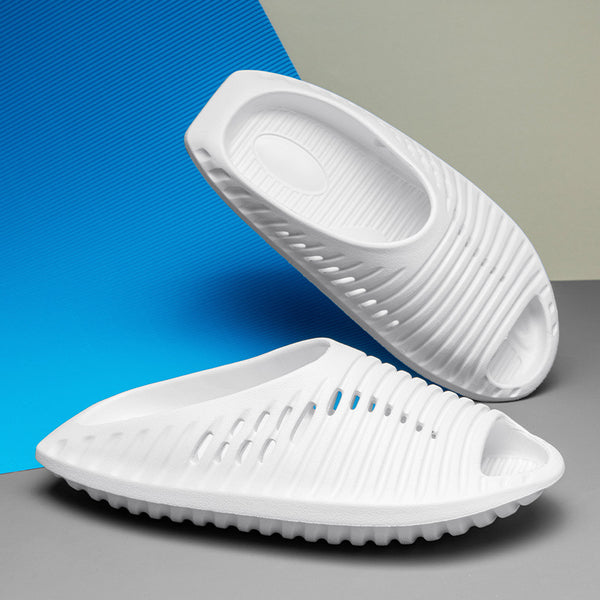 sandale blanche, white slippers, Chaussons design ergonomique Chaussons rembourrés pour hommes Pantoufles de maison confortables Chaussures d'intérieur pour hommes Chaussons à la mode Pantoufles moelleuses