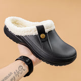 Soft & Waterproof Plush Slippers crocs - King Stone Brothers and Co