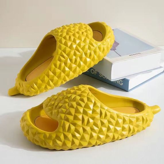 Fun with Funny Durian Peel Slippers- King Stone Brothers and Co™️