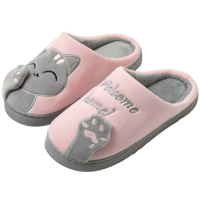 Cat Cotton Slippers - King Stone Brothers and Co™️