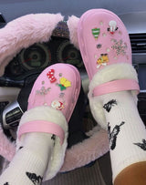 christmas crocs pink, christmas king stone brothers and co, 