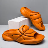 orange sandal, basketball, king stone brothers and co, 