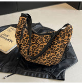 Leopard-Print Canvas Commuter Bag - King Stone Brothers and Co™️