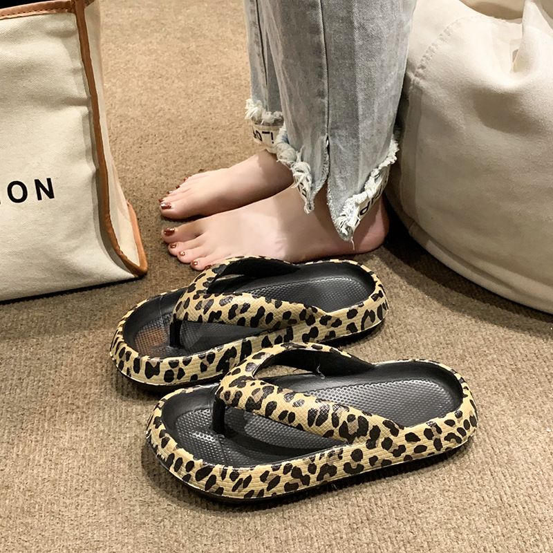 Leopard-Print Sandals - King Stone Brothers and Co