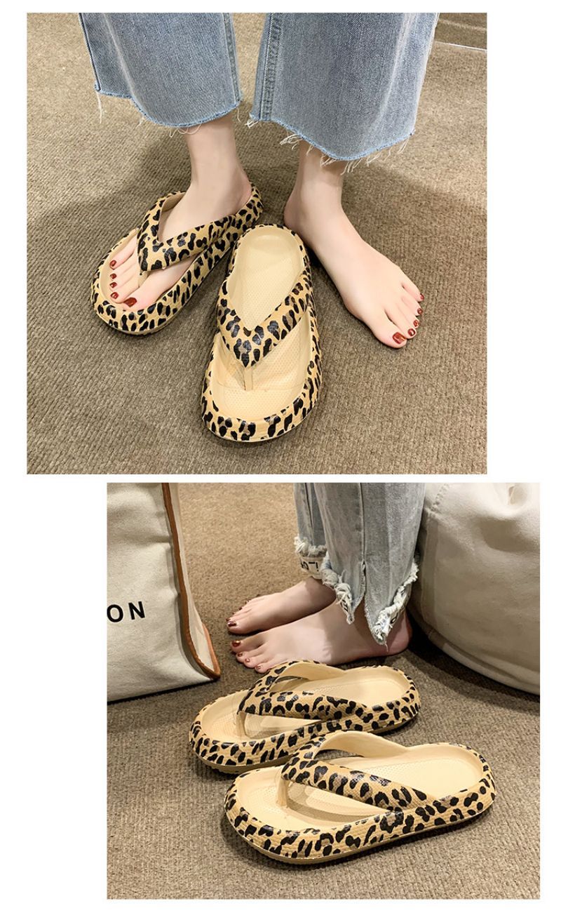 Leopard-Print Sandals - King Stone Brothers and Co