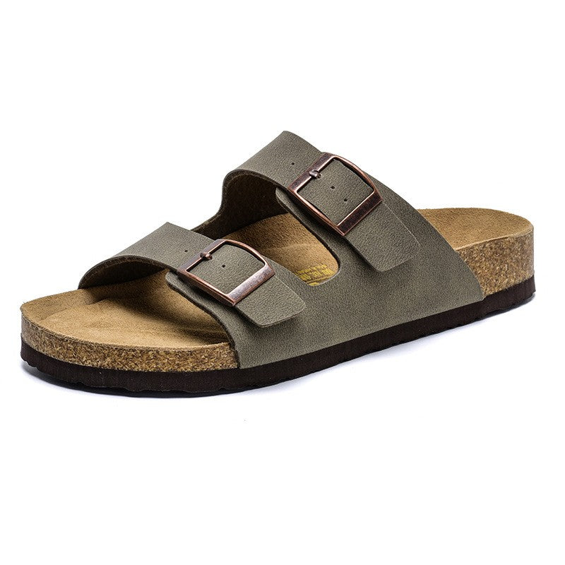 Double-Buckle Beach Sandals - King Stone Brothers and Co