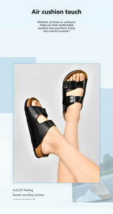 Double-Buckle Beach Sandals - King Stone Brothers and Co